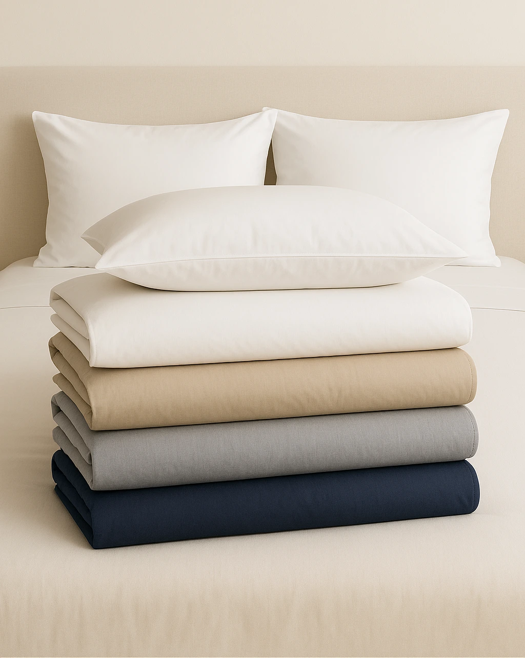 Premium Cotton Bed Linen Set – high thread count