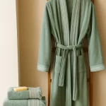 spa cotton bathrobe sage.jpg