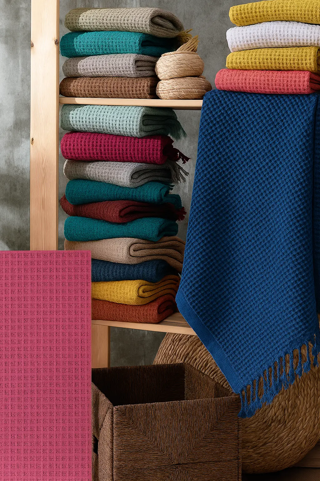 Waffle Peshtemal Towel – Bulk Production