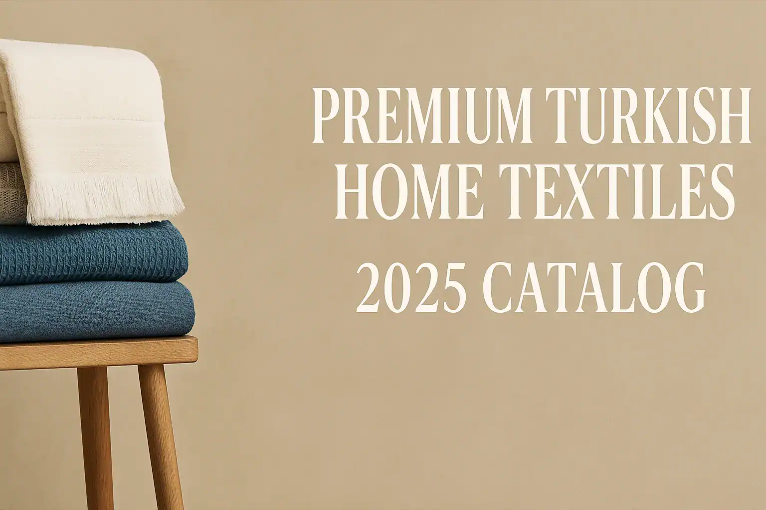 Woven Cotton Home Textiles Catalog Banner