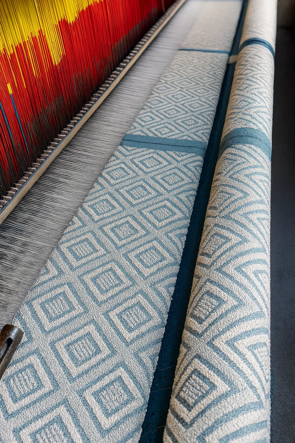 Terry towels production in Denizli factory