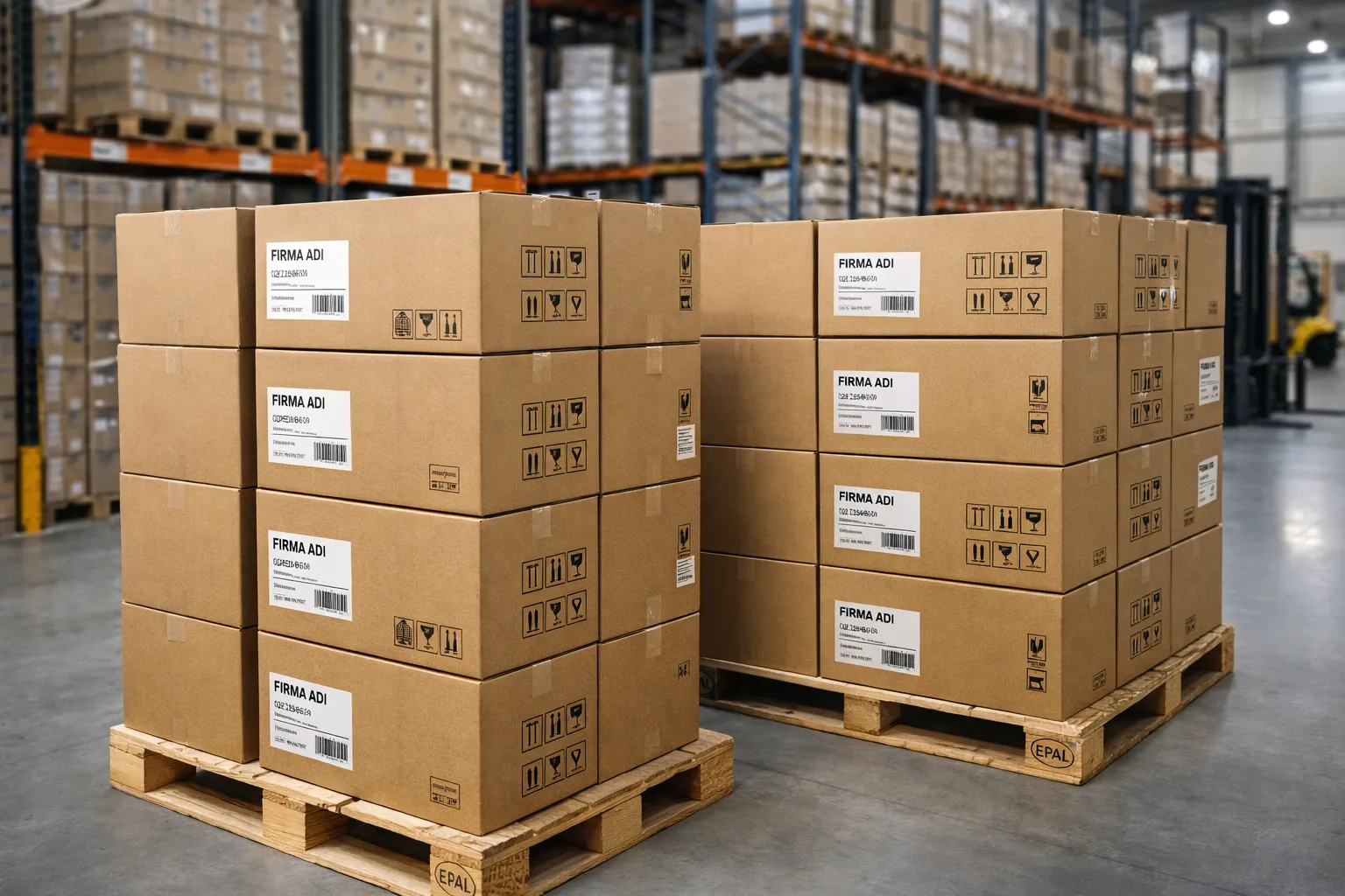 Export-ready logistics: carton marking and pallet planning